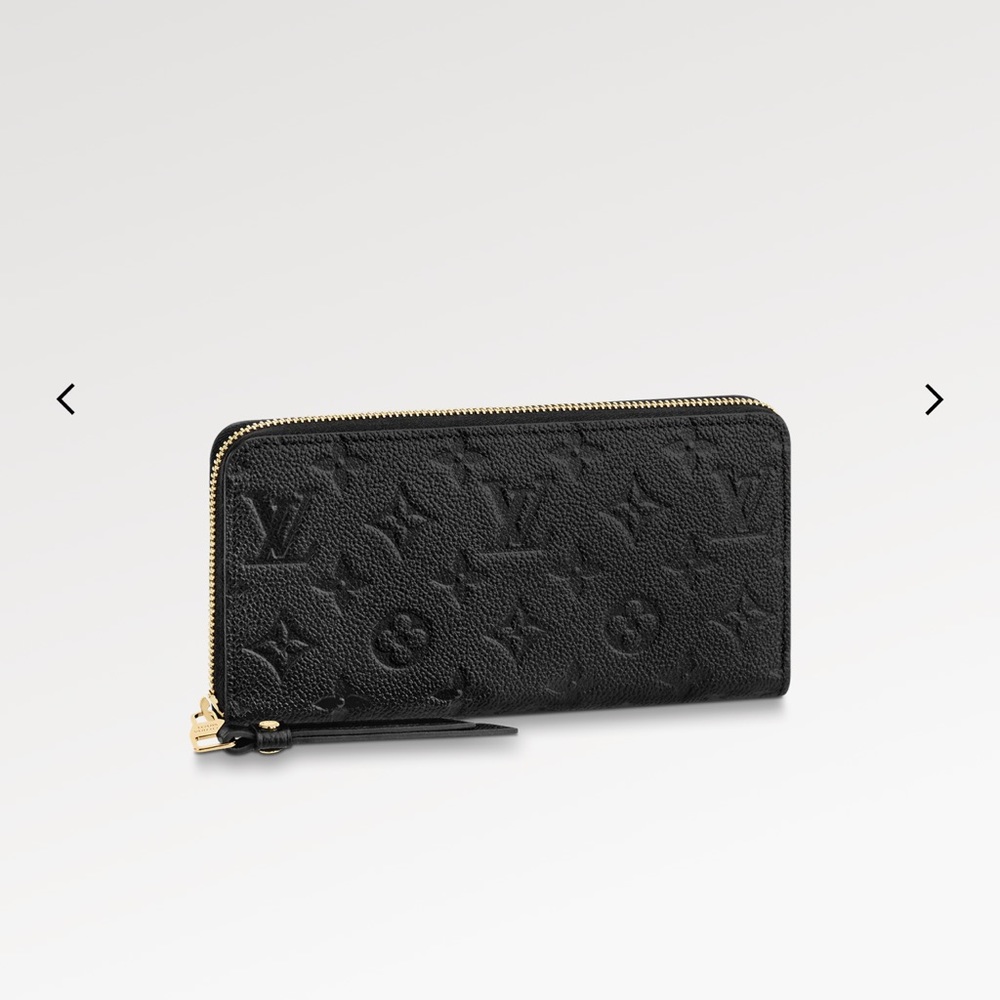 Louis Vuitton Zippy Wallet in “Monogram Empreinte Leather”